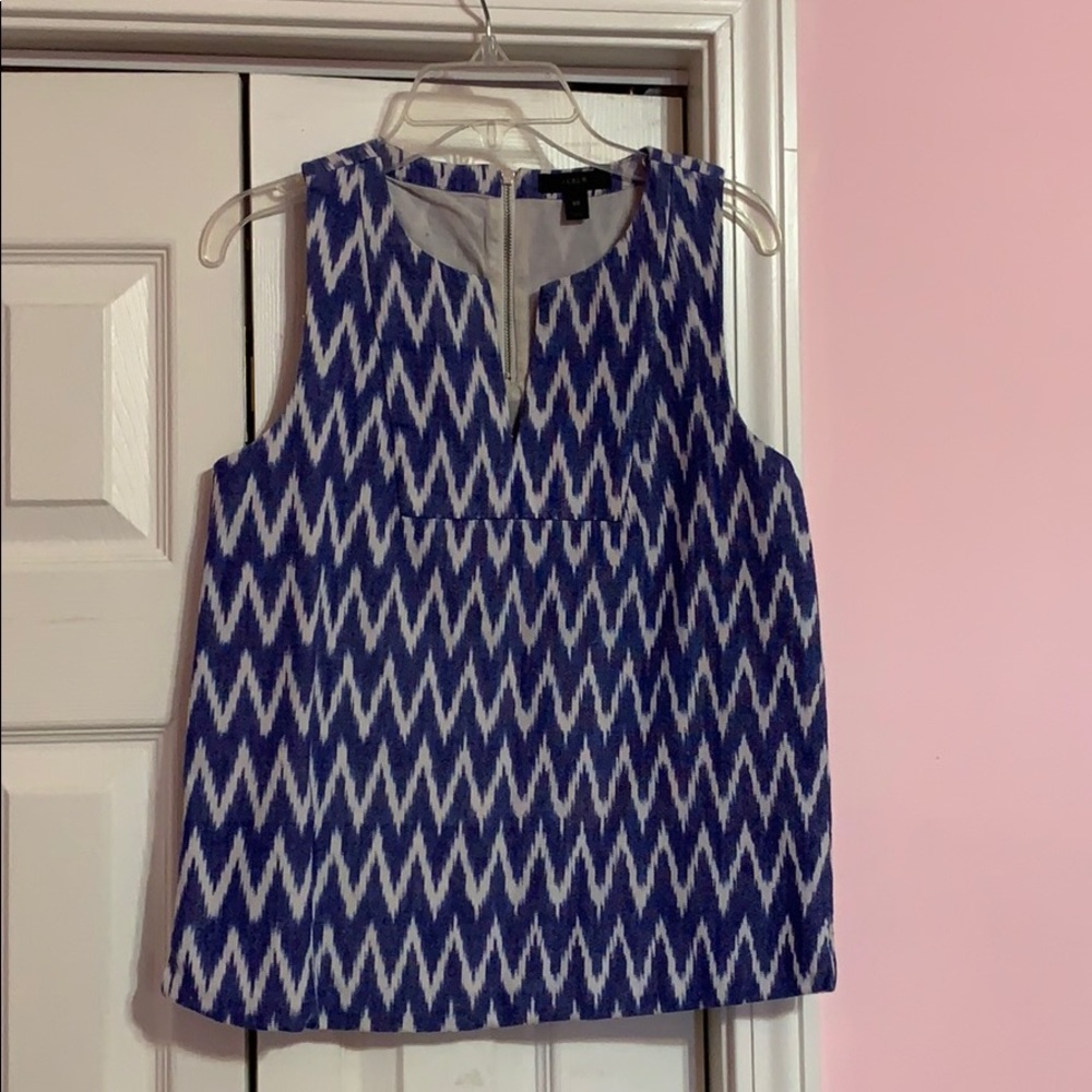 J. Crew patterned tank size 00